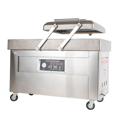 ステンレス鋼 DUOQI DZ Q -500/2SB ダブルチャンバーパッカー真空パッキングマシン