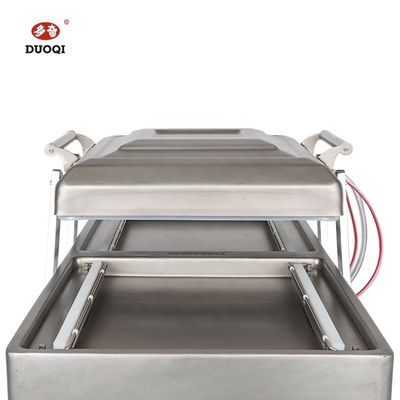 ステンレス鋼 DUOQI DZ Q -500/2SB ダブルチャンバーパッカー真空パッキングマシン