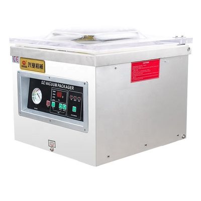 DUOQI DZ-500 テーブルタイプ 工業ポンプ付き自動魚鶏真空シール機