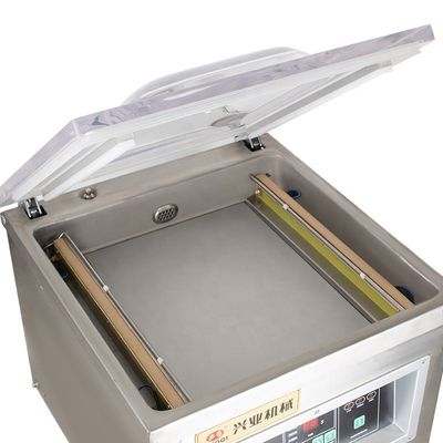 DUOQI DZ-500 テーブルタイプ 工業ポンプ付き自動魚鶏真空シール機