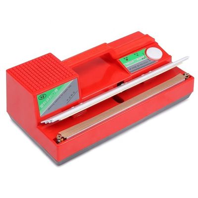 DUOQI SF-270 レッド カラー マニュアル プラスチックのハンドプレス ハンドリー シール 汎用パッケージ