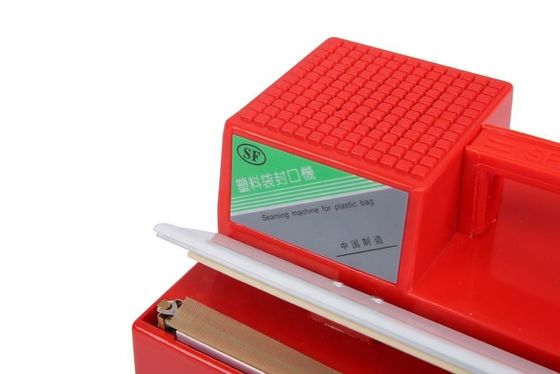 DUOQI SF-270 レッド カラー マニュアル プラスチックのハンドプレス ハンドリー シール 汎用パッケージ