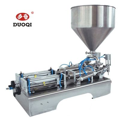 DUOQI G2WTD ハチミツジュース洗浄剤用のパストと液体を詰める水平型機械
