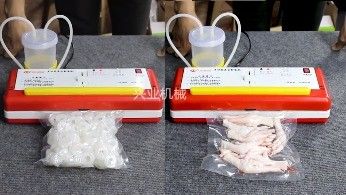 低騒音機能 小型デスクトップ 漬けまみれの黄瓜 真空密封機 漬けまみれの
