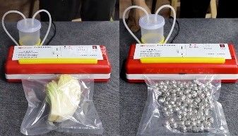 低騒音機能 小型デスクトップ 漬けまみれの黄瓜 真空密封機 漬けまみれの