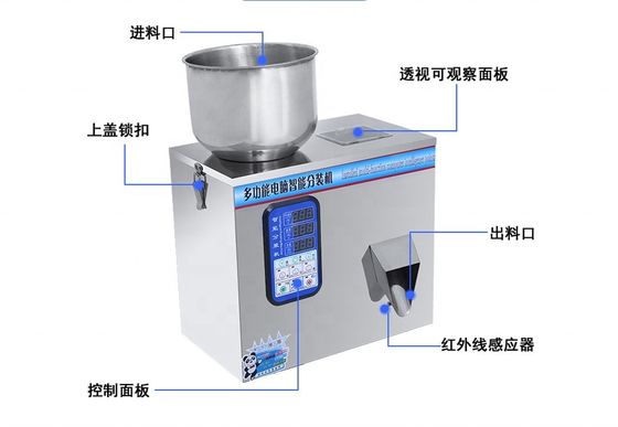 粉末粒子のデジタル粒子の詰め機 ガラスボトルのための省エネ