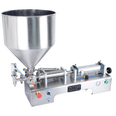 片頭工業用詰め機 G1WTD-200-2500ML 半自動パスタ詰め機