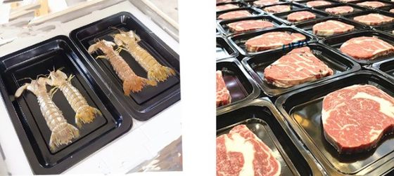 電子制御パネル トレイ密封真空包装機 調理食品の加工