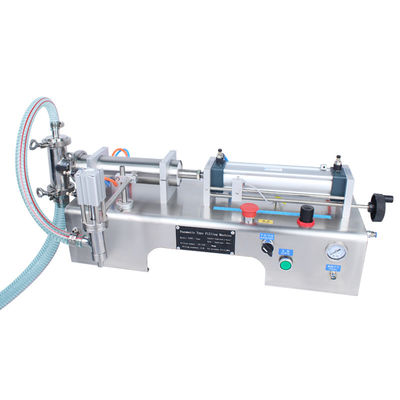100 BPH シングルヘッド オイル ソーダ クリーム 水瓶 バッグ 液体詰め機 ジュース