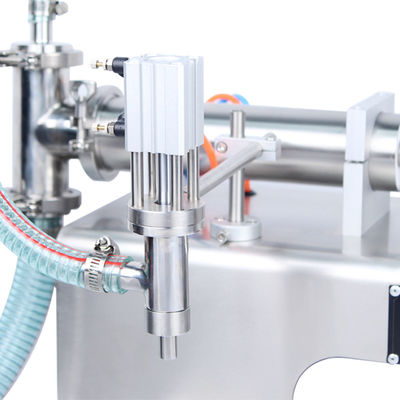 100 BPH シングルヘッド オイル ソーダ クリーム 水瓶 バッグ 液体詰め機 ジュース
