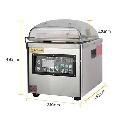 小型自動真空食品ハードウェア 革包装 プラスチック袋 機械 580420570mm