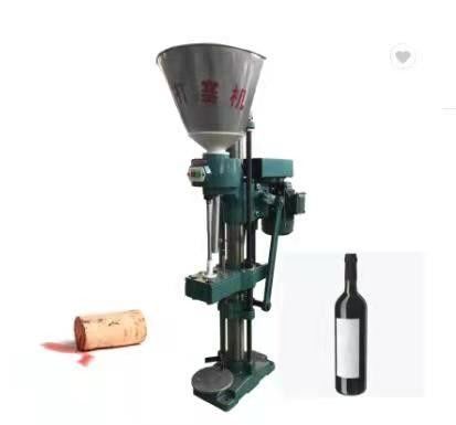 半自動 DUOQI ZRTY-1F グラスボトルワインコルク ROPP 赤いワインの蓋機