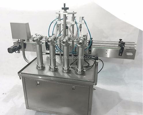 500 BPH フルオートマティック ワイン ウィスキー 水汁 ハンドセニタイザー 液体プラスチック ガラスボトル 詰め機