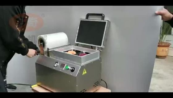 レストラン 商業用真空包装機 DQVC240T 高速皮膚包装機