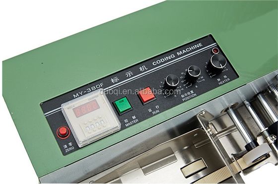 自動式ホットスタンピング日付コード化機械 電動式MY-380F有効期限スタンピングマシン