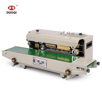 850mm DUOQI FR900 食品飲料店のPPPE アルミ製紙袋用シール機