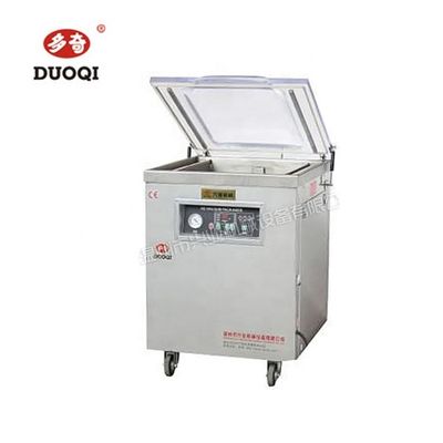 DUOQI DZ-600 ステンレス・スチール・チェンバール真空密封器 アルミ製紙袋 40m3/h 速度