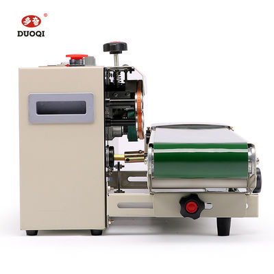 DUOQI FR-770 デジタルパネルと25m/minの速度でテーブルプラスチック袋密封機
