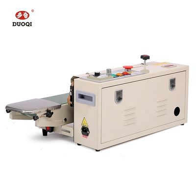 DUOQI FR-770 デジタルパネルと25m/minの速度でテーブルプラスチック袋密封機